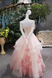 2024 New Arrival Awesome Prom Dresses A-Line Zipper Up Off The Shoulder With Appliques PQMM1JFH