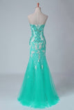 2024 Prom Dresses Strapless Column With Beading PNYAMHRP