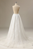 Illusion Soft Lace Wedding Dress