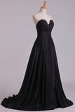 2024 Ball Gown Prom Dresses Sweetheart Sweep/Brush Taffeta Zipper PX8Z8E15