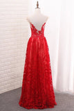 2024 Off The Shoulder Lace Prom Dresses A Line P2MS4LCH