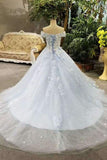 2024 New Arrival Tulle Wedding Dresses Lace Up With PDMKE2MD