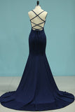 2024 Spandex Prom Dresses Spaghetti Straps PA5T3LGG