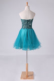 2024 Homecoming Dress Sweetheart A Line With Applique And P2RDS4XB