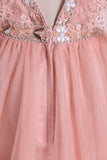 2024 Straps With Beads A Line Prom Dresses Tulle PTS7K3BK