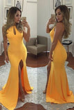 2024 New Arrival Scoop Prom Dresses Sheath Satin With P23TKAEC