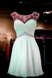 Top Sale Short/Mini Beading Short Homecoming Dress