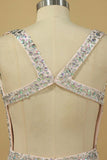 2024 New Arrival Beaded Bodice Open Back V Neck Prom Dresses A P9TT3EES