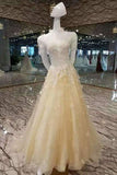 2024 New Arrival Floral Prom Dresses Lace Up With Beads And PA19R6GP