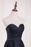 2024 Sweetheart A Line Evening Dresses Satin P299LBLY