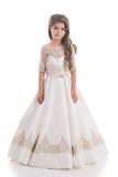 2024 New Arrival Sweetheart Flower Girl Dresses A Line Satin P7269NCN