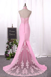 2024 New Arrival Mermaid Prom Dresses Sexy High Neck Spandex PF69F4D8