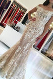 2024 Off The Shoulder Prom Dresses/Wedding Dresses Mermaid Lace PMN9PG6E