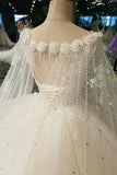 2024 New Arrival Gorgeous Wedding Dresses Lace Up Tulle A-Line P1N2DASB