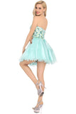 2024 Homecoming Dresses A-Line Boat Neck Short/Mini Beaded P29MRREZ