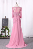 2024 Mermaid Mother Of The Bride Dresses Chiffon Scoop PKZAFKTY