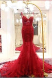 2024 Spaghetti Straps Tulle Mermaid Prom Dresses With PFR1ETAL