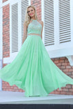 2024 Scoop Prom Dresses A Line Beaded Bodice PY9EQ3ZC