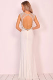 2024 Mermaid Scoop Spandex Prom Dresses PCJ8Z58C