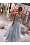 Sweatheart Embroidered Beads Tulle Ball Gown Prom STKPZBYPQH8