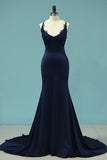 2024 Spandex Prom Dresses Spaghetti Straps PA5T3LGG