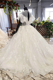 Gorgeous Ball Gown Big Wedding Dresses Princess Bridal Dress With STKPRBJ5CLK