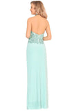 2024 Prom Dresses Halter Chiffon With Applique And PABKX1JH