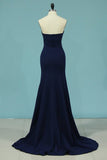 2024 Mermaid Evening Dresses Sweetheart With Beaded PD9HL27B