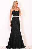 2024 Evening Dresses Sweetheart Beaded Waistline PPBSC3T2