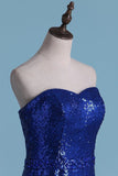 2024 Prom Dresses Mermaid Sweetheart Sequins With PNMXHJ26