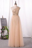 2024 One Shoulder Tulle & Sequin With P629M35T