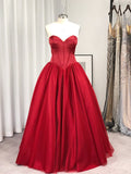 Ball Gown Sleeveless Tulle With Ruffles Sweetheart Floor-Length Dresses TPP0004698