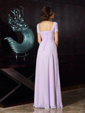 A-Line/Princess Square Beading Sleeveless Long Chiffon Mother of the Bride Dresses TPP0007182