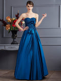 A-Line/Princess Sweetheart Sleeveless Applique Long Taffeta Mother of the Bride Dresses TPP0007448