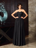 A-Line/Princess Sweetheart Applique Sleeveless Long Taffeta Mother of the Bride Dresses TPP0007383