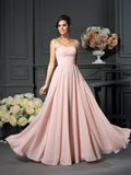 A-Line/Princess Sweetheart Sleeveless Long Chiffon Mother of the Bride Dresses TPP0007222