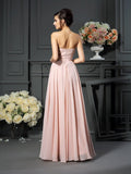 A-Line/Princess Sweetheart Sleeveless Long Chiffon Mother of the Bride Dresses TPP0007222