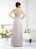 A-Line/Princess Strapless Beading Sleeveless Long Chiffon Mother of the Bride Dresses TPP0007376