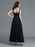 A-Line/Princess Sweetheart Sleeveless Chiffon Ankle-Length Mother of the Bride Dresses TPP0007236