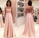 Backless Beading Long Charming Formal Women Dress